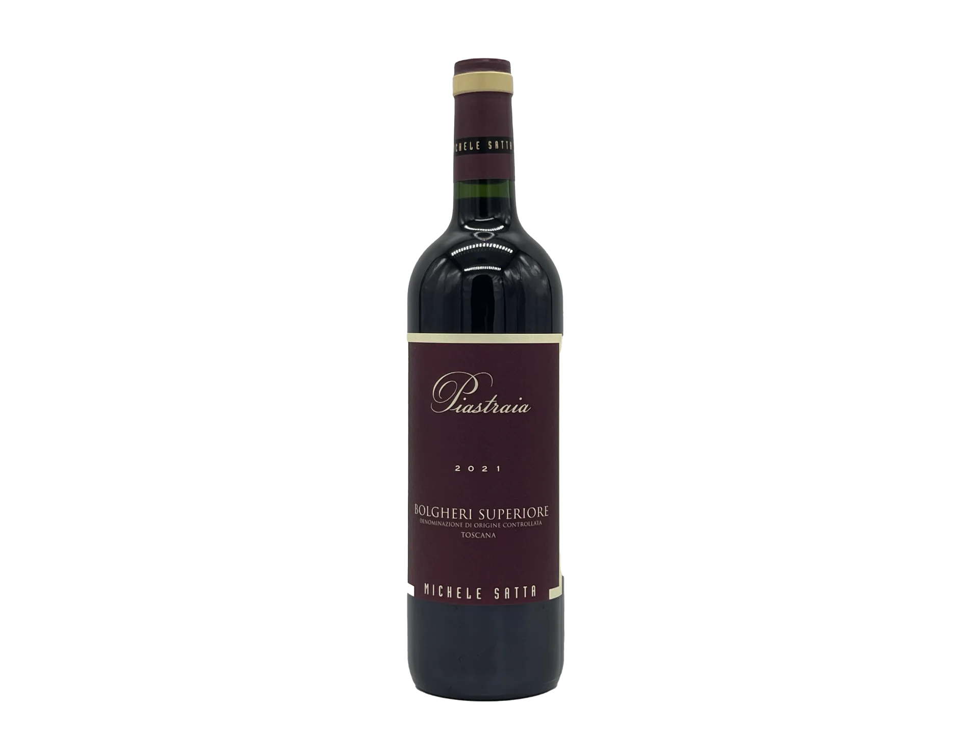 Bolgheri superiore DOC Piastraia Michele Satta