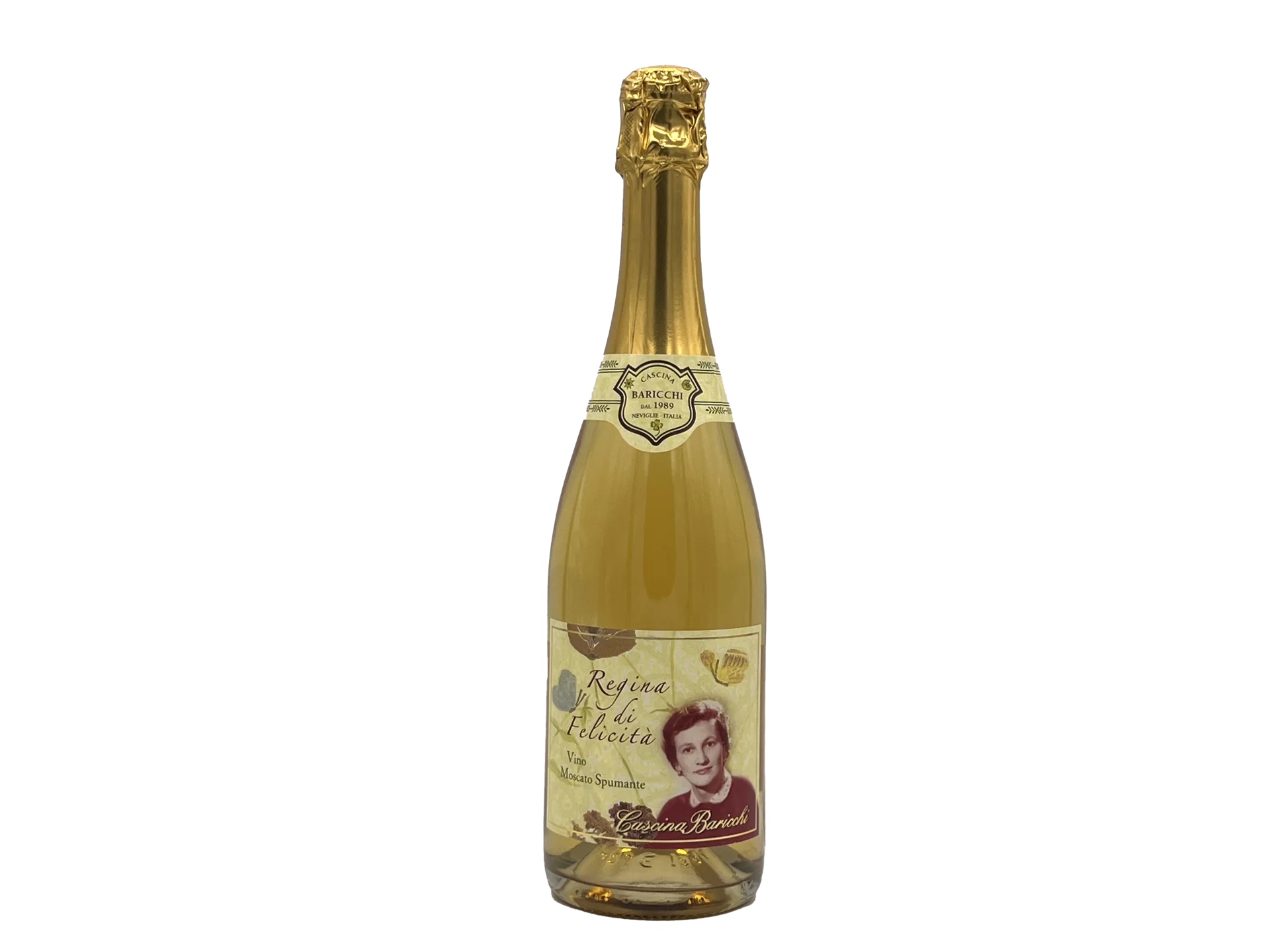 Spumante Moscato Regina di Felicità Cascina Baricchi