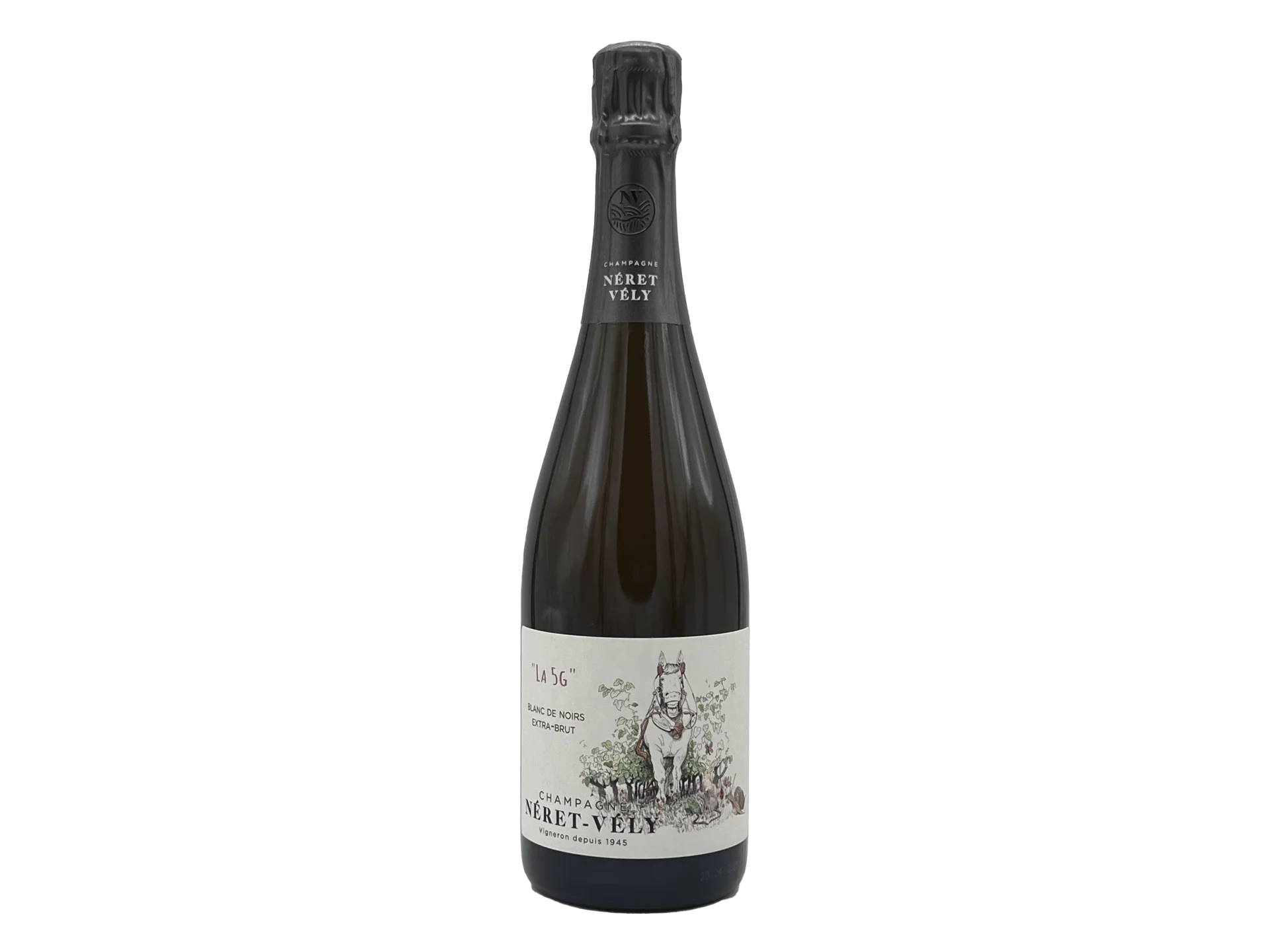 Champagne “La 5G” Blanc de Noirs Extra Brut AOC – Néret Vély